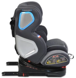 Cangaroo Colonel Black SPS Isofix 0-36 Kg Autostoel 0229 -babybenodigdheden cangaroo colonel light grey 0 36 kg autostoel 0205 6 2