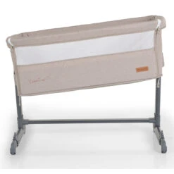 Cangaroo Connect Us Beige Wieg Aan Bed -babybenodigdheden cangaroo connect us beige wieg aan bed 4