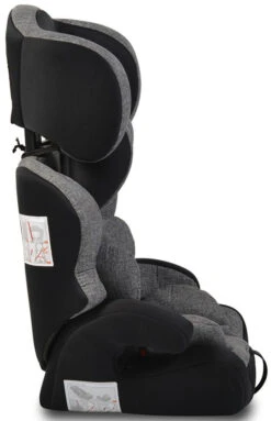 Cangaroo Deluxe Dark Grey 9-36 Kg Autostoel 0175 -babybenodigdheden cangaroo deluxe 9 36 kg autostoel 2 1