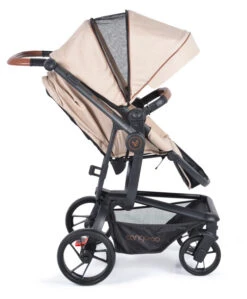 Cangaroo Ellada Beige 3-in-1 Combi Kinderwagen Incl. Autostoel -babybenodigdheden cangaroo ellada beige 3 in 1 kinderwagen incl. autostoel 9