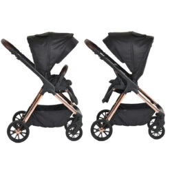 Cangaroo Empire Black 3-in-1 Kinderwagen Incl. Autostoel -babybenodigdheden cangaroo empire black 3 in 1 kinderwagen incl. autostoel 11