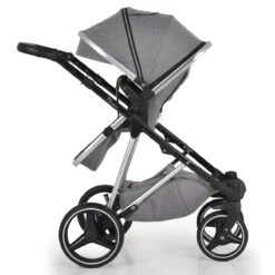 Cangaroo Florence Grey 3-in-1 Kinderwagen Incl. Autostoel 109996 -babybenodigdheden cangaroo florence grey 3 in 1 kinderwagen incl. autostoel 109996 12