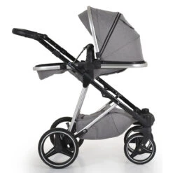 Cangaroo Florence Grey 3-in-1 Kinderwagen Incl. Autostoel 109996 -babybenodigdheden cangaroo florence grey 3 in 1 kinderwagen incl. autostoel 109996 13