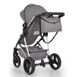 Cangaroo Florence Grey 3-in-1 Kinderwagen Incl. Autostoel 109996 -babybenodigdheden cangaroo florence grey 3 in 1 kinderwagen incl. autostoel 109996 17