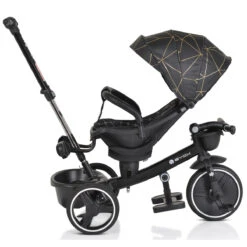 Cangaroo Fusion Black Driewieler Met Duwstang 110337 -babybenodigdheden cangaroo fusion black driewieler met duwstang 110337 9