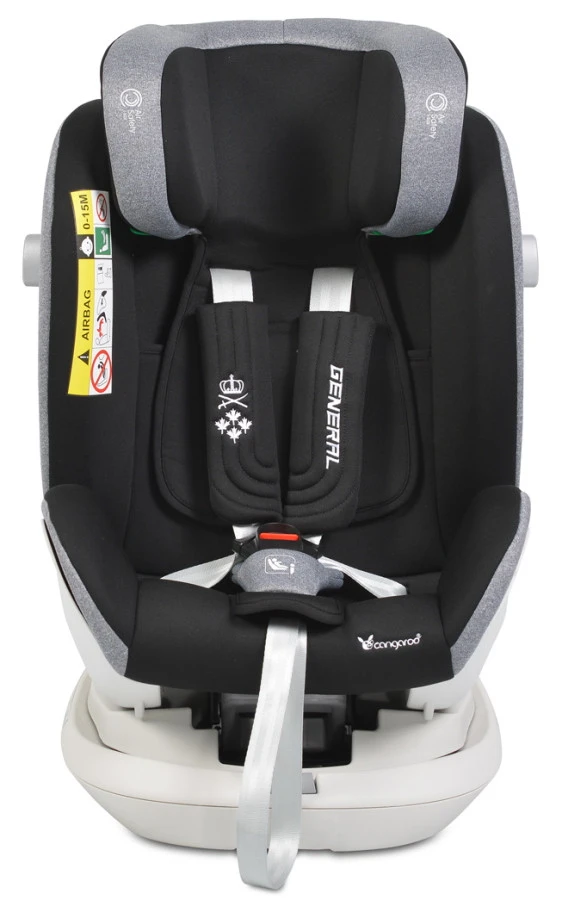 Cangaroo General Black i-Size 360° Autostoel 0-18 kg 0236 Cangaroo General Black I-Size 360° Autostoel 0-18 Kg 0236 -babybenodigdheden cangaroo general autostoel 5