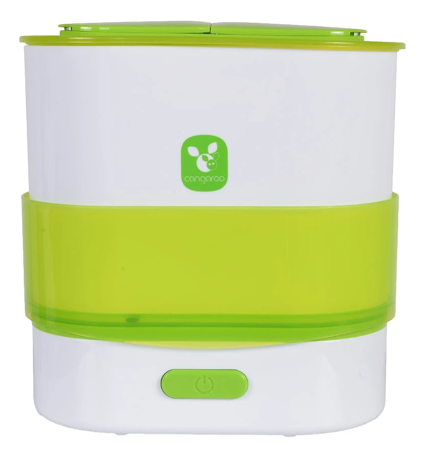Cangaroo Green 3-in-1 Flessenwarmer en Sterilisator 100715 Cangaroo Green 3-in-1 Flessenwarmer En Sterilisator 100715 -babybenodigdheden cangaroo green 3 in 1 sterilisator 100715 1