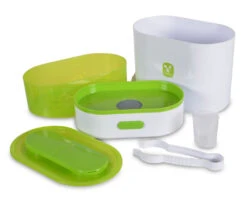 Cangaroo Green 3-in-1 Flessenwarmer En Sterilisator 100715 11 Cangaroo Green 3-in-1 Flessenwarmer En Sterilisator 100715 -babybenodigdheden cangaroo green 3 in 1 sterilisator 100715 10