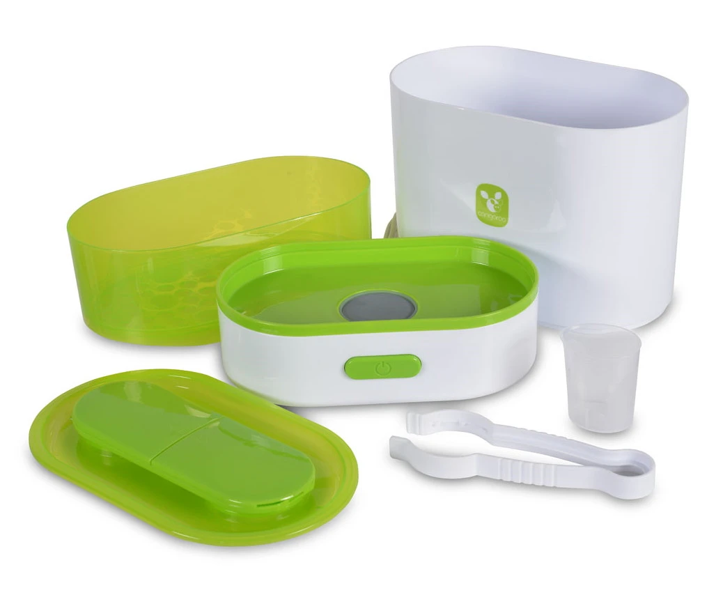 Cangaroo Green 3-in-1 Flessenwarmer en Sterilisator 100715 Cangaroo Green 3-in-1 Flessenwarmer En Sterilisator 100715 -babybenodigdheden cangaroo green 3 in 1 sterilisator 100715 10