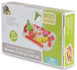 Cangaroo Houten Fruit Snij Set 4306 -babybenodigdheden cangaroo houten fruit snij set 4306 4