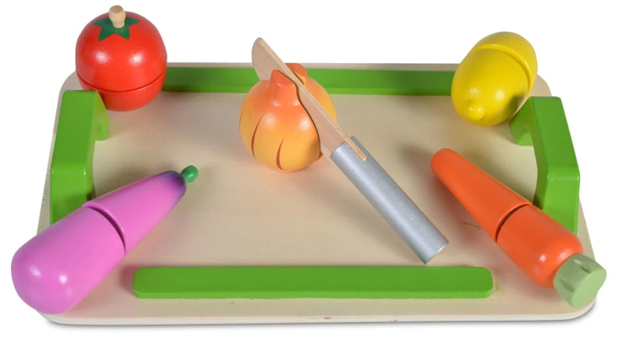 Cangaroo Houten Groenten Snij Set 4308 Cangaroo Houten Groenten Snij Set 4308 -babybenodigdheden cangaroo houten groenten snij set 4308 4