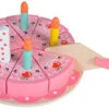 Cangaroo Houten Happy Birthday Speelgoed Taart 4223N -babybenodigdheden cangaroo houten happy birthday speelgoed taart 4223n 1