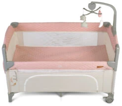 Cangaroo Indiana Pink Campingbed 5 Cangaroo Indiana Pink Campingbed -babybenodigdheden cangaroo indiana pink campingbed 5