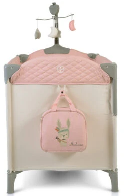 Cangaroo Indiana Pink Campingbed 7 Cangaroo Indiana Pink Campingbed -babybenodigdheden cangaroo indiana pink campingbed 6