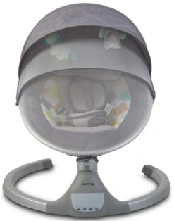 Cangaroo ISwing Light Grey Babyschommel 8116 7 Cangaroo ISwing Light Grey Babyschommel 8116 -babybenodigdheden cangaroo iswing light grey babyschommel 8116 3