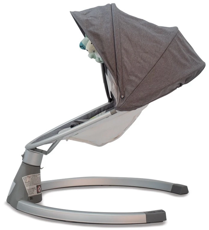 Cangaroo iSwing Light Grey Babyschommel 8116 Cangaroo ISwing Light Grey Babyschommel 8116 -babybenodigdheden cangaroo iswing light grey babyschommel 8116 6