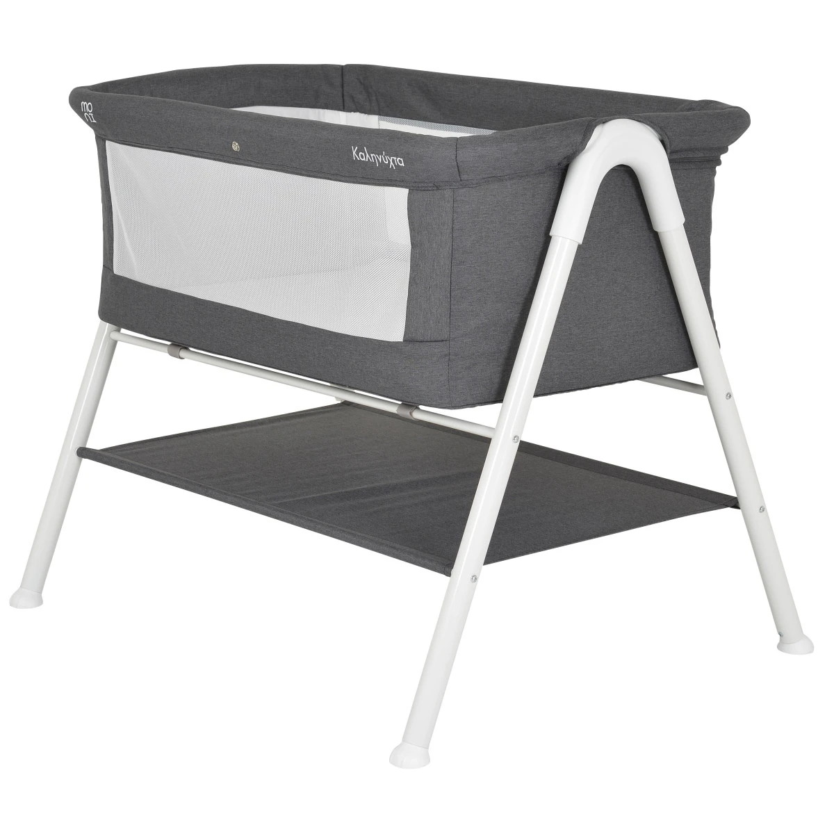 Cangaroo Kalinihta Graphite Wieg Cangaroo Kalinihta Graphite Wieg -babybenodigdheden cangaroo kalinihta graphite wieg 1