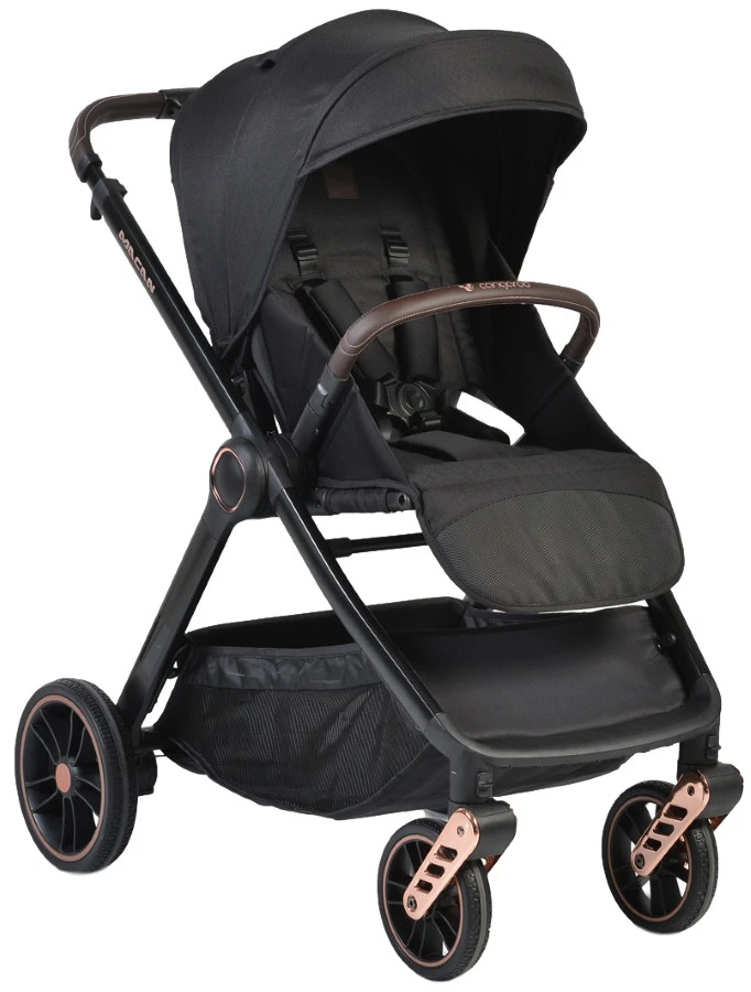 Cangaroo Macan Black 3-in-1 Combi Kinderwagen incl. Autostoel 2826 Cangaroo Macan Black 3-in-1 Combi Kinderwagen Incl. Autostoel 2826 -babybenodigdheden cangaroo macan black 3 in 1 combi kinderwagen incl. autostoel 2826 1