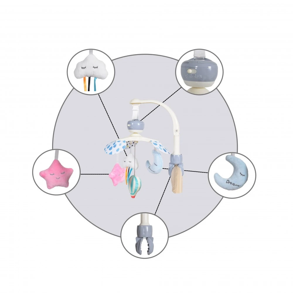 Cangaroo Moonlight Roze Muziekmobiel 109101 Cangaroo Moonlight Roze Muziekmobiel 109101 -babybenodigdheden cangaroo moonlight roze muziekmobiel 109101 .7