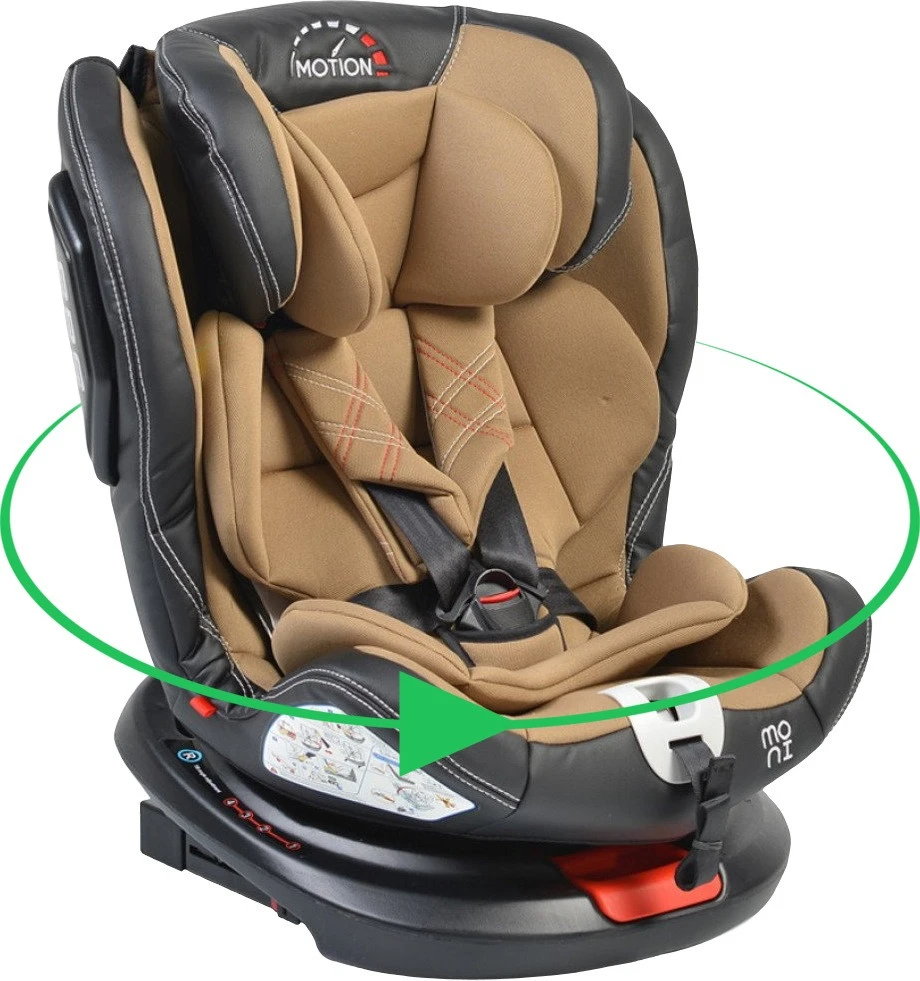 Cangaroo Motion Beige Isofix 360° Autostoel 0-36 kg 107492 Cangaroo Motion Beige Isofix 360° Autostoel 0-36 Kg 107492 -babybenodigdheden cangaroo motion beige isofix 360 autostoel 0 36 kg 107492