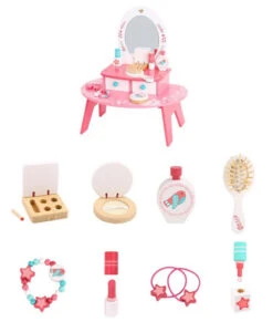Cangaroo My Pink Dresser Make-up Kaptafel 109500 -babybenodigdheden cangaroo my pink dresser make up kaptafel 109500 2