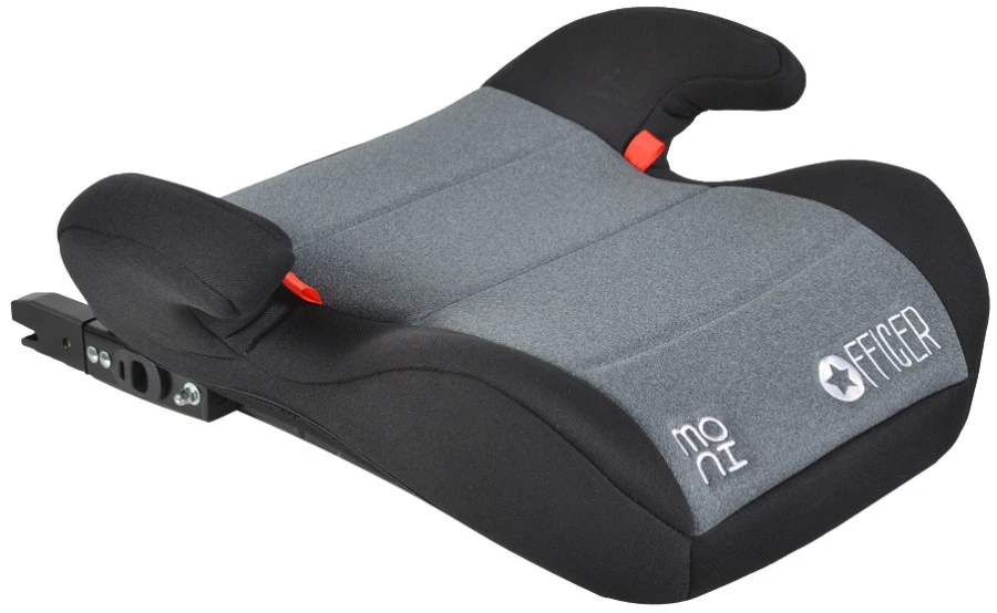 Cangaroo Officer Dark Grey Isofix Booster 22-36 kg 0458 Cangaroo Officer Dark Grey Isofix Booster 22-36 Kg 0458 -babybenodigdheden cangaroo officer dark grey isofix booster 22 36 kg 0458 1