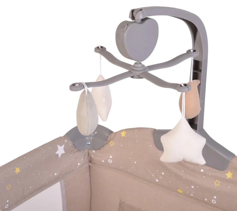 Cangaroo Once Upon A Time 3 Beige Campingbed Met Aankleedvlak -babybenodigdheden cangaroo once upon a time 3 beige campingbed met aankleedvlak 3