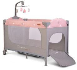 Cangaroo Once Upon A Time 2 Pink Campingbed -babybenodigdheden cangaroo once upon a time pink campingbed 3