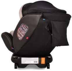 Cangaroo Pilot Light Grey Leather SPS Isofix 360° 0-36 Kg Autostoel Met Zonnekap -babybenodigdheden cangaroo pilot light grey leather sps isofix 360 0 36 kg autostoel met zonnekap 11
