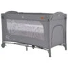 Cangaroo Skyglow 2 Grey Campingbed Incl. Bodemverhoger -babybenodigdheden cangaroo skyglow 2 grey campingbed 1
