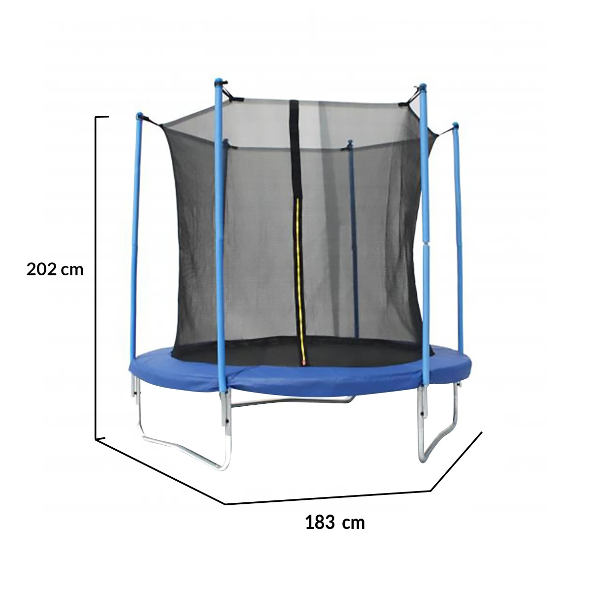 Cangaroo Spring 183 cm Trampoline met Net Cangaroo Spring 183 Cm Trampoline Met Net -babybenodigdheden cangaroo spring 183 cm trampoline met net 1
