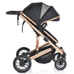 Cangaroo Thira Black 3-in-1 Combi Kinderwagen Incl. Autostoel -babybenodigdheden cangaroo thira black 3 in 1 combi kinderwagen 15