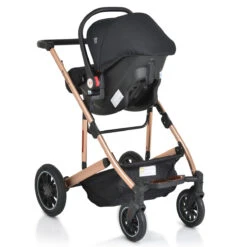 Cangaroo Thira Black 3-in-1 Combi Kinderwagen Incl. Autostoel -babybenodigdheden cangaroo thira black 3 in 1 combi kinderwagen 19