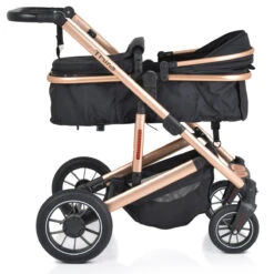 Cangaroo Thira Black 3-in-1 Combi Kinderwagen Incl. Autostoel -babybenodigdheden cangaroo thira black 3 in 1 combi kinderwagen 3