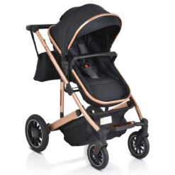 Cangaroo Thira Black 3-in-1 Combi Kinderwagen Incl. Autostoel -babybenodigdheden cangaroo thira black 3 in 1 combi kinderwagen 8