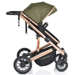 Cangaroo Thira Green 3-in-1 Combi Kinderwagen Incl. Autostoel -babybenodigdheden cangaroo thira green 3 in 1 combi kinderwagen 12