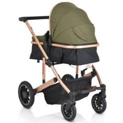Cangaroo Thira Green 3-in-1 Combi Kinderwagen Incl. Autostoel -babybenodigdheden cangaroo thira green 3 in 1 combi kinderwagen 5