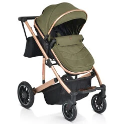 Cangaroo Thira Green 3-in-1 Combi Kinderwagen Incl. Autostoel -babybenodigdheden cangaroo thira green 3 in 1 combi kinderwagen 7