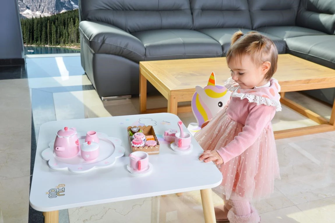 Cangaroo Unicorn Tafel met Stoeltjes Cangaroo Unicorn Tafel Met Stoeltjes -babybenodigdheden cangaroo unicorn tafel met stoeltjes 4