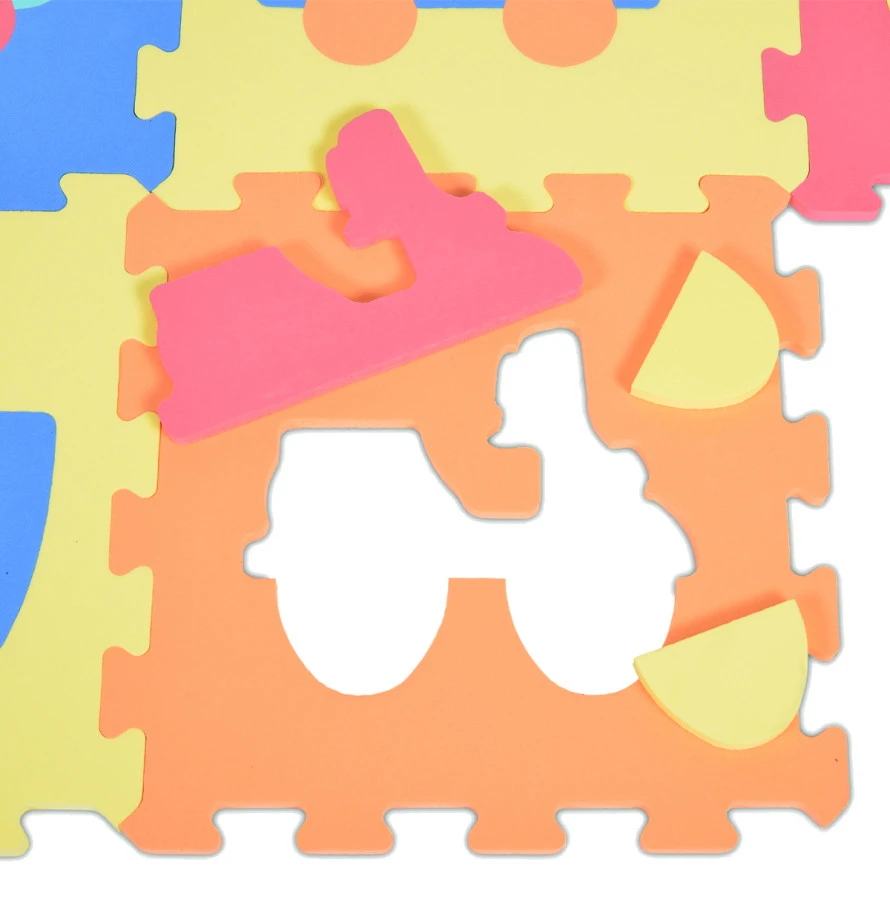 Cangaroo Voertuigen 10 Stuks Puzzelmat 1007B3 Cangaroo Voertuigen 10 Stuks Puzzelmat 1007B3 -babybenodigdheden cangaroo voertuigen 10 stuks puzzelmat2