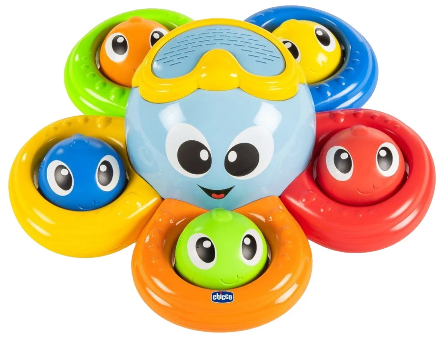 Chicco Billy de Inktvis Badspeelgoed C100370 Chicco Billy De Inktvis Badspeelgoed C100370 -babybenodigdheden chicco billy de octopus badspeelgoed c100370 1