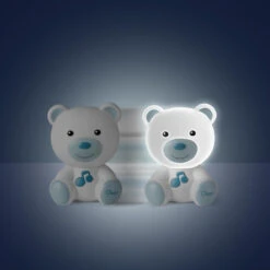 Chicco Dreamlight Bear Blue Nachtlampje Met Muziek C09830.20 -babybenodigdheden chicco dreamlight bear blue nachtlampje met muziek 2