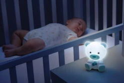 Chicco Dreamlight Bear Blue Nachtlampje Met Muziek C09830.20 -babybenodigdheden chicco dreamlight bear blue nachtlampje met muziek 3