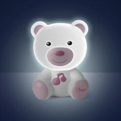 Chicco Dreamlight Bear Pink Nachtlampje Met Muziek C09830.10 4 Chicco Dreamlight Bear Pink Nachtlampje Met Muziek C09830.10 -babybenodigdheden chicco dreamlight bear pink nachtlampje met muziek 2