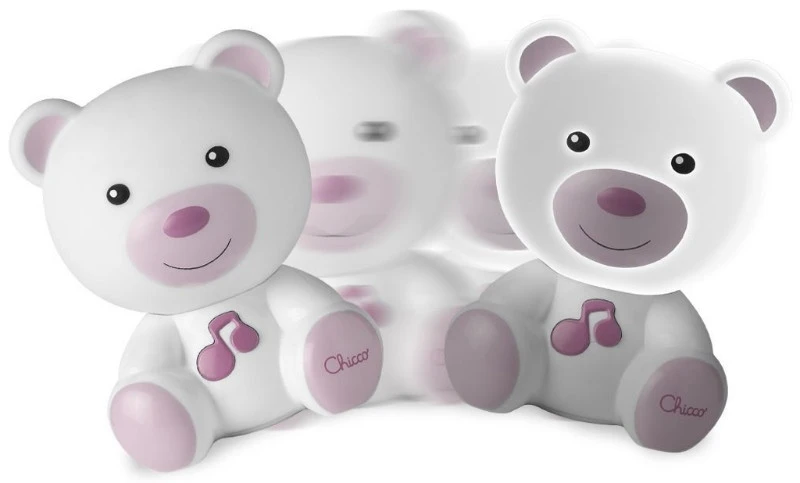 Chicco Dreamlight Bear Pink Nachtlampje met Muziek C09830.10 Chicco Dreamlight Bear Pink Nachtlampje Met Muziek C09830.10 -babybenodigdheden chicco dreamlight bear pink nachtlampje met muziek 3