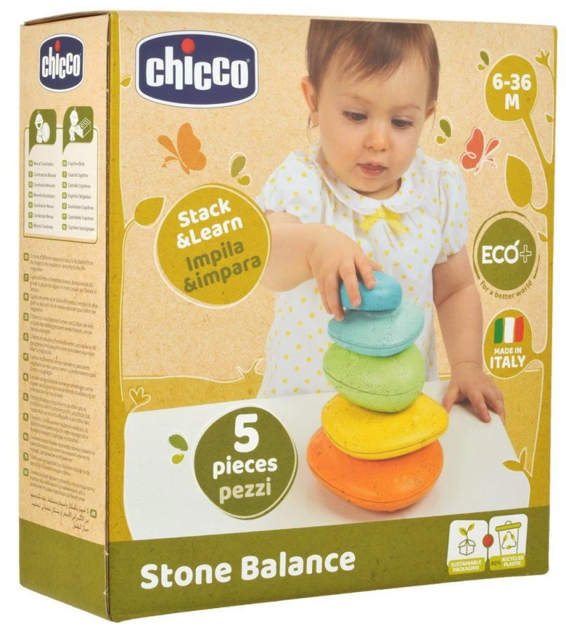 Chicco ECO+ Balans Stenen Speelgoed C104920 Chicco ECO+ Balans Stenen Speelgoed C104920 -babybenodigdheden chicco eco balans stenen speelgoed c104920 6