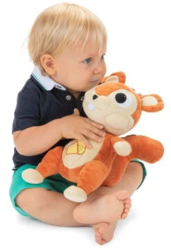 Chicco Eekhoorn Music & Light Knuffel C100630 -babybenodigdheden chicco eekhoorn music light knuffel c100630 3