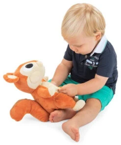 Chicco Eekhoorn Music & Light Knuffel C100630 -babybenodigdheden chicco eekhoorn music light knuffel c100630 4