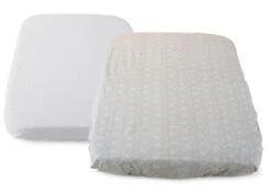 Chicco Fox Grey 2 Stuks Hoeslakens Voor Next2Me Magic Wieg 00010796350000