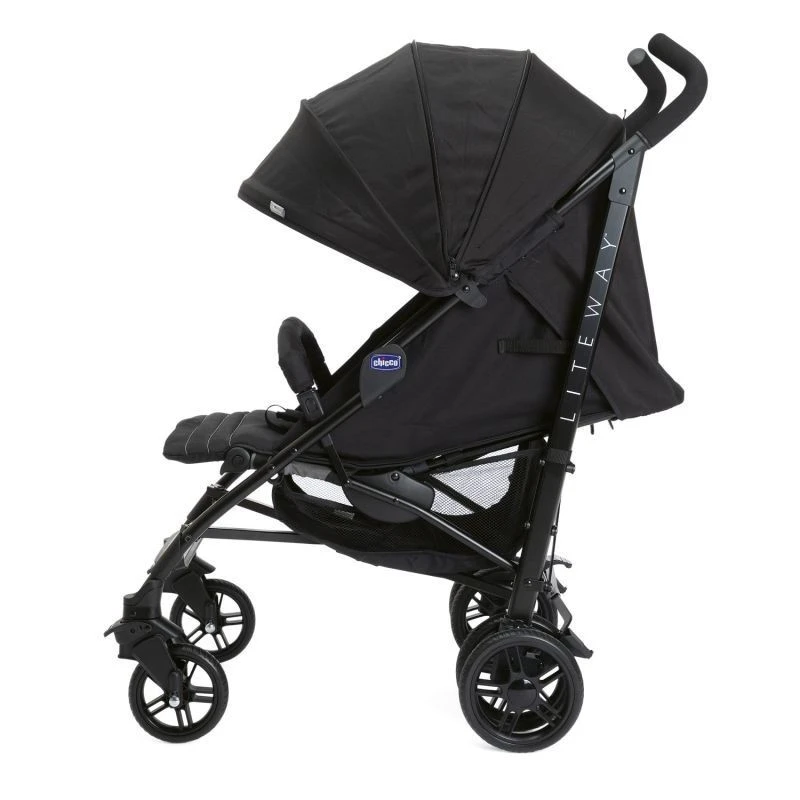 Chicco Liteway 4 Jet Black 5 Standen Buggy 08079892510000 -babybenodigdheden